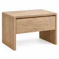 Nachtkastje met 1 lade, 60 x 40 x 45 cm, naturel eiken